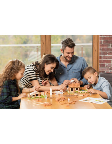 VV-60968,Brick Trick Moara De Vant Din Caramidute Ceramice