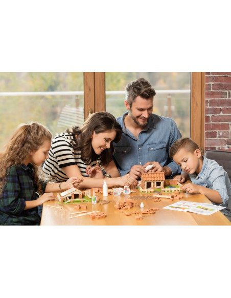 VV-60968,Brick Trick Moara De Vant Din Caramidute Ceramice