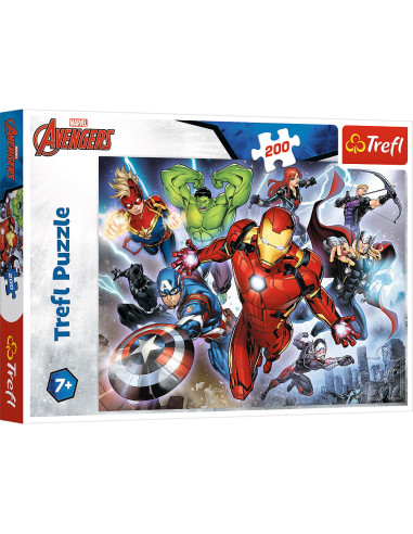 VV-13260,Puzzle Trefl 200 Avengers Rabunatorii