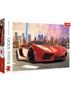 VV-10601,Puzzle Trefl 1000 Lamborghini Rosu