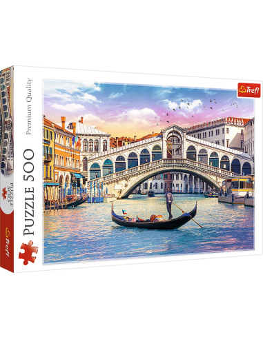 VV-37398,Puzzle Trefl 500 Gondola In Venetia