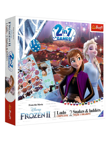 VV-02068,Joc Frozen 2in1 Ludo Si Serpisori Scari