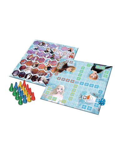 VV-02068,Joc Frozen 2in1 Ludo Si Serpisori Scari