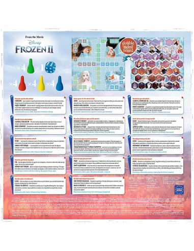VV-02068,Joc Frozen 2in1 Ludo Si Serpisori Scari