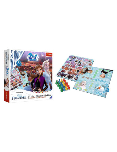 VV-02068,Joc Frozen 2in1 Ludo Si Serpisori Scari