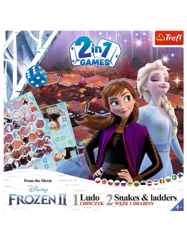 VV-02068,Joc Frozen 2in1 Ludo Si Serpisori Scari