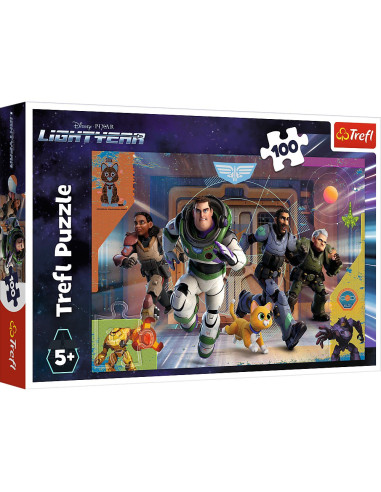 VV-16433,Puzzle Trefl 100 Disney Buzz Lightyear