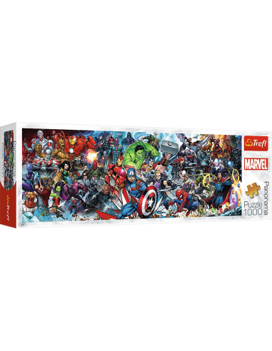 VV-29047,Puzzle Trefl 1000 Panorama Disney Marvel Universul Avengers