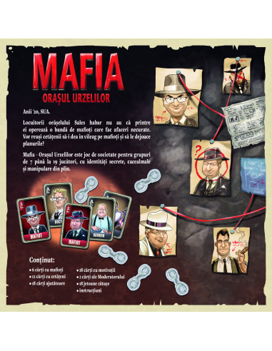 VV-02505,Jocul Mafia Orasul Urzelilor In Limba Romana