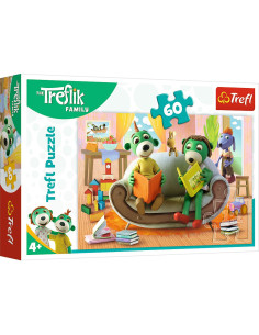 VV-17345,Puzzle Trefl 60 Treflik Sa Citim Impreuna