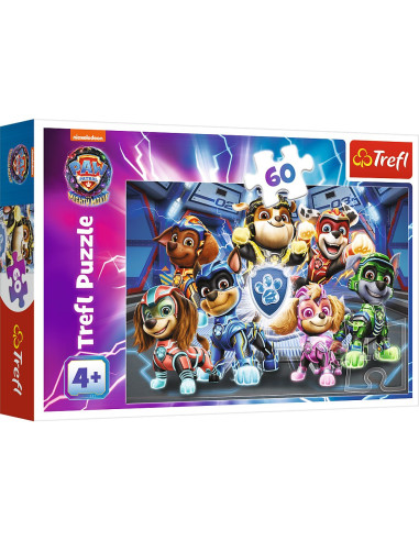 VV-17385,Puzzle Trefl 60 Patrula Catelusilor Aventurile Orasului