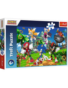 VV-15421,Puzzle Trefl 160 Sonic Si Prietenii