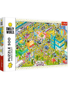 VV-37429,Puzzle Trefl 500 Lumea Smiley