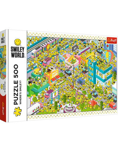 VV-37429,Puzzle Trefl 500 Lumea Smiley