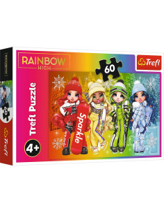 VV-17380,Puzzle Trefl 60 Rainbow High Papusile Jucause