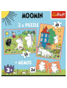 VV-93054,Puzzle Trefl 2in1 Memo Moomin