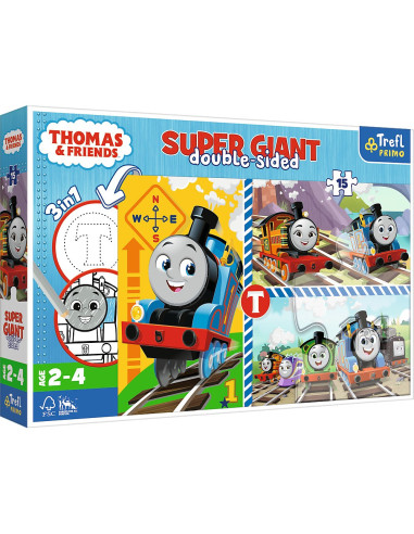 VV-42008,Puzzle Trefl Primo Super Giant 15 Thomas