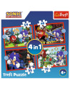 VV-34625,Puzzle Trefl 4in1 Sonic Aventurile Lui Sonic