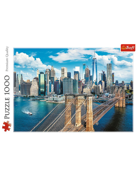 VV-10725,Puzzle Trefl 1000 Brooklyn Bridge
