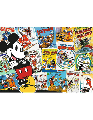 VV-10741,Puzzle Trefl 1000 Disney Lumea Lui Mickey