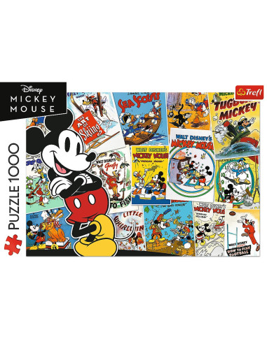 VV-10741,Puzzle Trefl 1000 Disney Lumea Lui Mickey