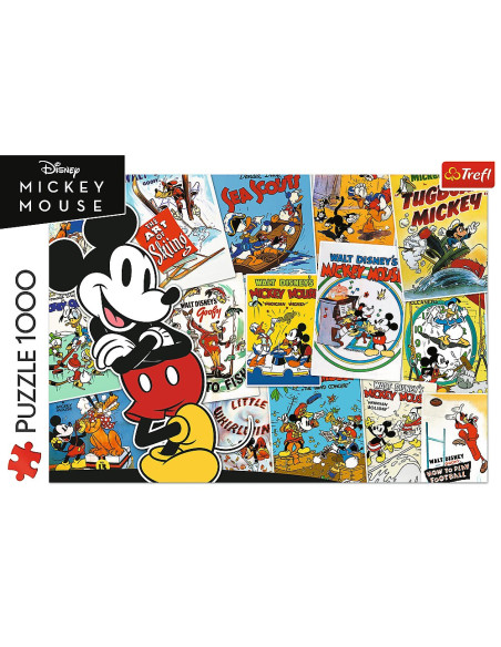 VV-10741,Puzzle Trefl 1000 Disney Lumea Lui Mickey