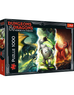 VV-10763,Puzzle Trefl 1000 Dungeons Dragons Legendere Misterioase