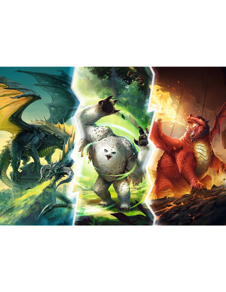 VV-10763,Puzzle Trefl 1000 Dungeons Dragons Legendere Misterioase