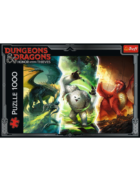 VV-10763,Puzzle Trefl 1000 Dungeons Dragons Legendere Misterioase