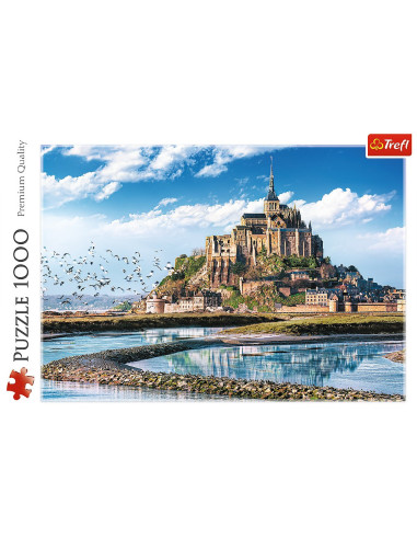 VV-10766,Puzzle Trefl 1000 Mont Saint Michel