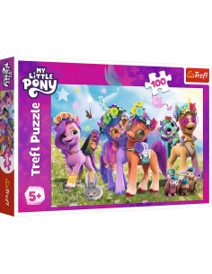 VV-16463,Puzzle Trefl 100 My Little Pony Poneii Amuzanti