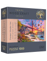 VV-20164,Puzzle Trefl Din Lemn 1000 Piese Apus La Golden Gate
