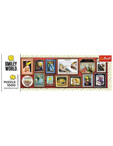 VV-29053,Puzzle Trefl 1000 Panorama Lumea Smiley