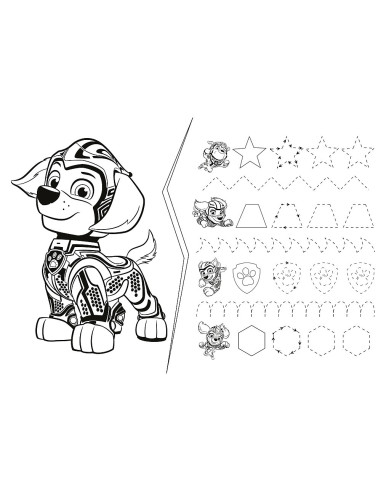 VV-41016,Puzzle Trefl Primo 24 Super Maxi Patrula Catelusilor Echipa In Actiune