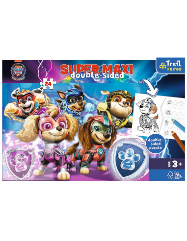 VV-41016,Puzzle Trefl Primo 24 Super Maxi Patrula Catelusilor Echipa In Actiune