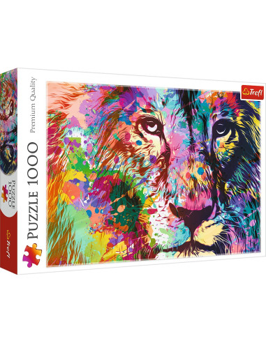 VV-10707,Puzzle Trefl 1000 Leul Colorat