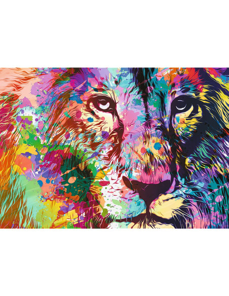VV-10707,Puzzle Trefl 1000 Leul Colorat