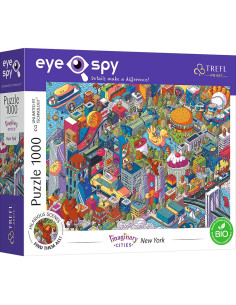 VV-10708,Puzzle Trefl 1000 Uft Eye Spy New York