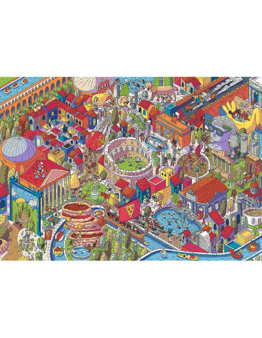 VV-10709,Puzzle Trefl 1000 Uft Eye Spy Roma