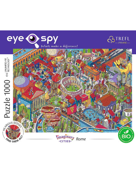 VV-10709,Puzzle Trefl 1000 Uft Eye Spy Roma