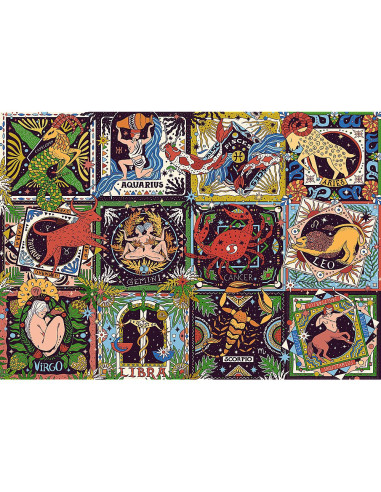 VV-10752,Puzzle Trefl Uft 1000 Semne Zodiacale