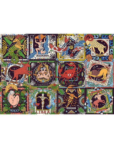 VV-10752,Puzzle Trefl Uft 1000 Semne Zodiacale