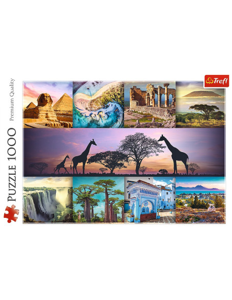 VV-10792,Puzzle Trefl 1000 Africa