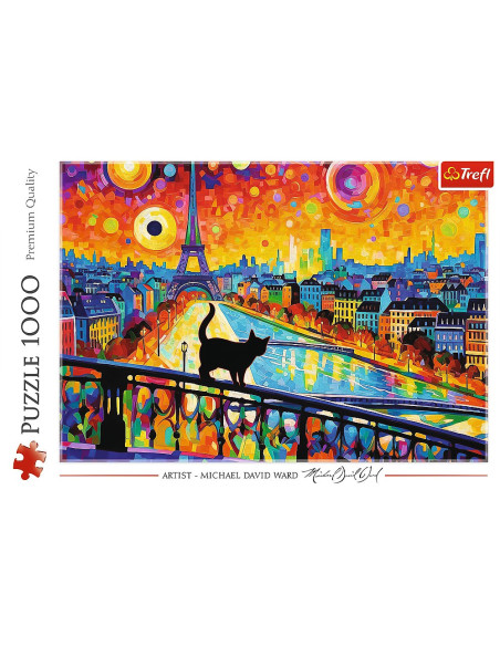 VV-10795,Puzzle Trefl 1000 Pisica Din Paris