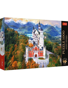 VV-10813,Puzzle Trefl 1000 Premium Plus Photo Odyssey Castelul Neuschwanstein Germania