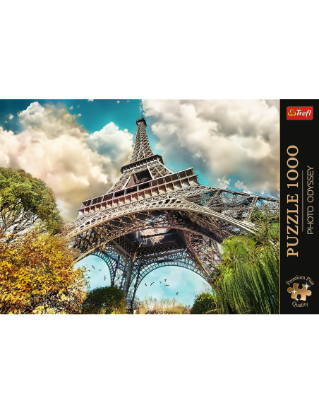 VV-10815,Puzzle Trefl 1000 Premium Plus Photo Odyssey Turnul Eiffel Paris