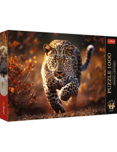 VV-10818,Puzzle Trefl 1000 Premium Plus Photo Odyssey Leopard