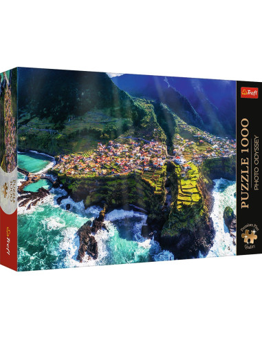 VV-10824,Puzzle Trefl 1000 Premium Plus Photo Odyssey Insula Madeira Portugalia