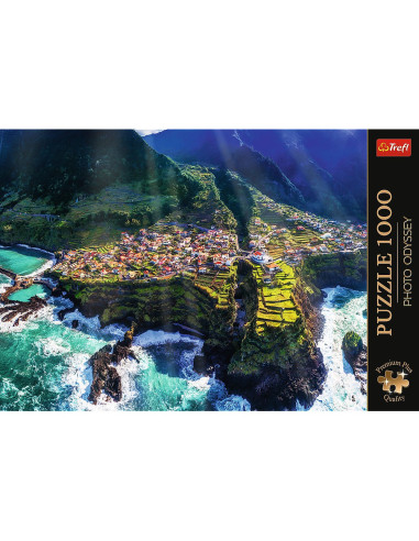 VV-10824,Puzzle Trefl 1000 Premium Plus Photo Odyssey Insula Madeira Portugalia