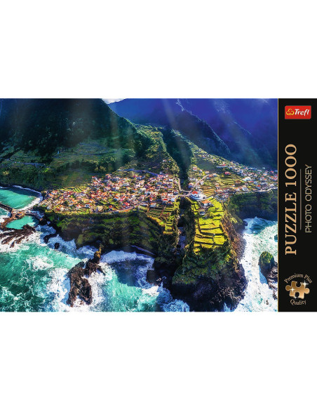 VV-10824,Puzzle Trefl 1000 Premium Plus Photo Odyssey Insula Madeira Portugalia